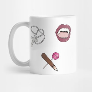 Buffy Slayer Things Print Mug